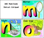 Alphabet Flashcards mno lowercase