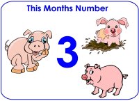 Toddler Number Display – Number 2, Number One