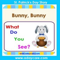 Bunny What do you see leprechaun book