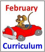 February Preschool ages 2.5 to 6 years